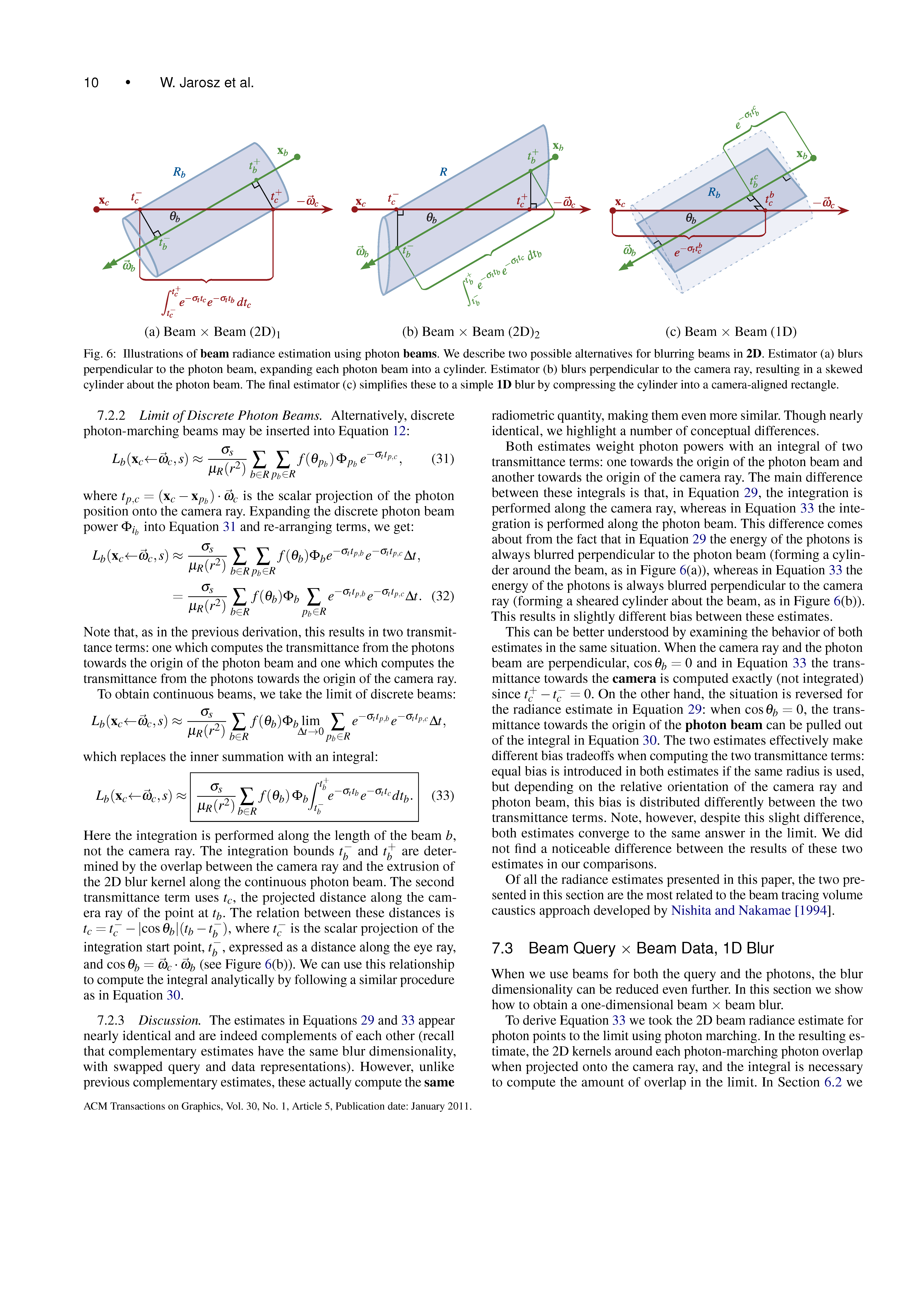 A Comprehensive Theory of Volumetric Radiance Estimation Using Photon Points and Beams Page 10